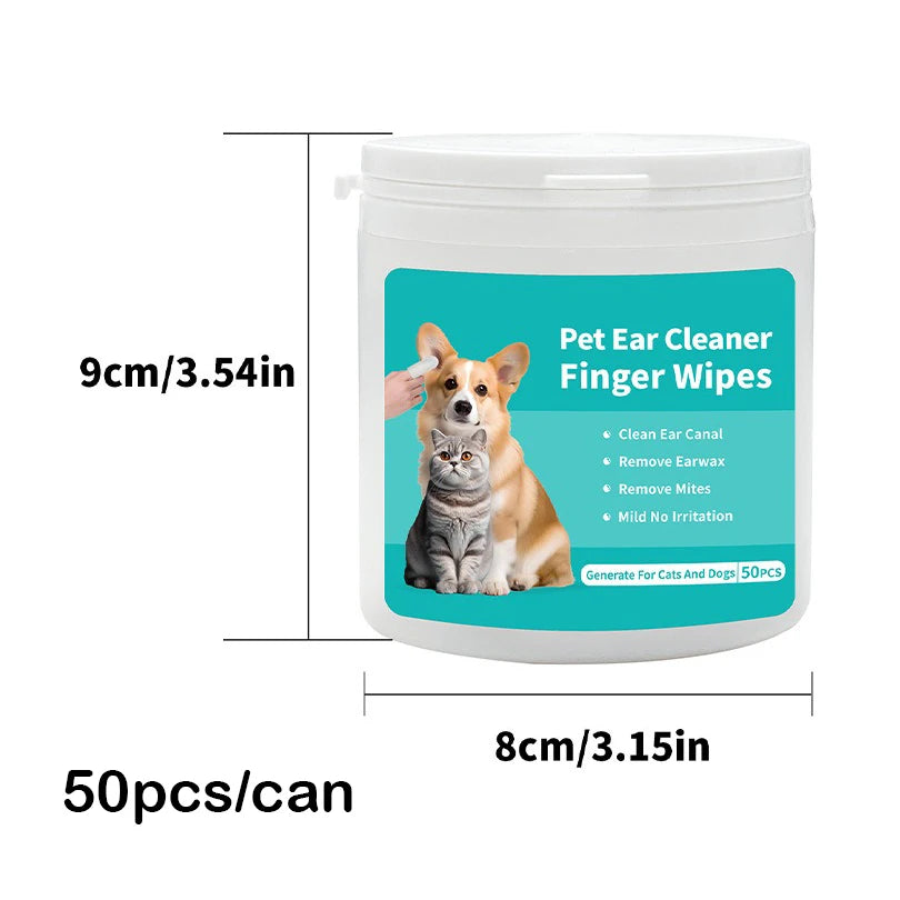 Ear cleaning wipes