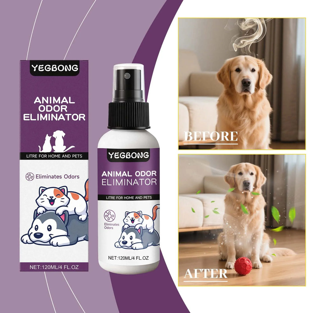 Pet deodorant spray